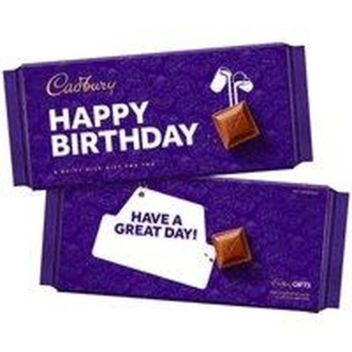 Happy Birthday Chocolate Bars