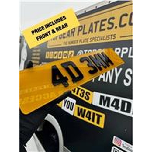 Number Plates Surrounds