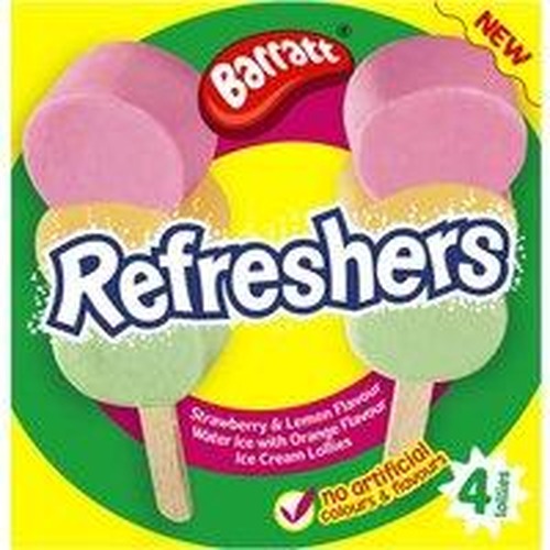 Ice Cream Cones Sticks Bars