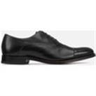 Grenson Men's Bert Leather Toe Cap Oxford Shoes  Black  UK 7