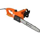 DURHAND Aluminum Electric Chainsaw Garden Tools Double Brake Cover Case Blade Corded,2000 W, 40 cm-Orange