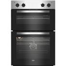 Beko BBRDF21000X Built In Electric Double Oven - Stainless Steel - A/A Rated