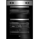 Beko BRDF21000X Built In Electric Double Oven - Stainless Steel - A/A Rated