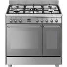 Smeg CG92X9 90cm Dual Fuel Range Cooker - Stainless Steel - A/A Rated
