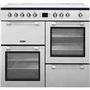 Leisure Cookmaster CK100C210S 100cm Electric Range Cooker with Ceramic Hob - Silver - A/A Rated