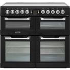 Leisure Cuisinemaster CS100C510K 100cm Electric Range Cooker with Ceramic Hob - Black - A/A/A Rated