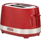 De'Longhi Active Line CTLA2003.R Toaster in Red