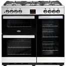 Belling Cookcentre90G Free Standing Range Cooker in Stainless Steel