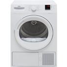Beko DTLP91151W Free Standing Heat Pump Tumble Dryer in White