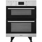 Hotpoint Class 2 DU2540IX Built Under Electric Double Oven With Feet - Stainless Steel - A/A Rated