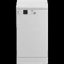 Beko DVS05R20W Slimline Dishwasher - White - E Rated #318571