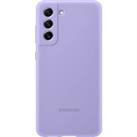 Official Samsung Galaxy S21 FE Silicone Cover Case - Lavender Colour: Purple