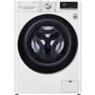 LG V9 F6V910WTSA Wifi Connected 10.5Kg Washing Machine with 1600 rpm - White - A Rated