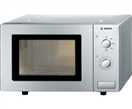 Bosch HMT72M450B Free Standing Microwave Oven in Brushed Steel