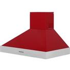 Britannia Latour HOODBTH90GR Integrated Cooker Hood in Red