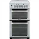 Hotpoint Ultima HUE53PS Free Standing Cooker in White