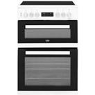 Beko KDC653W 60cm Electric Cooker with Ceramic Hob - White - A/A Rated