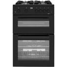 Beko KDG611K 60cm Gas Cooker with Full Width Gas Grill - Black - A+/A Rated