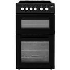 Beko KDVC563AK 50cm Electric Cooker with Ceramic Hob - Black - A/A Rated