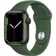 Apple Watch Series 7, 41mm, GPS [2021] - Green Aluminium Case with Clover Sport Band