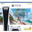 PlayStation 5 825GB with Horizon Forbidden West - White
