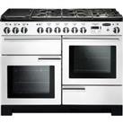 Rangemaster Professional Deluxe PDL110DFFWH/C Free Standing Range Cooker in White