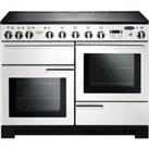 Rangemaster Professional Deluxe PDL110EIWH/C Free Standing Range Cooker in White