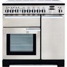 Rangemaster Professional Deluxe PDL90EISS/C Free Standing Range Cooker in Stainless Steel / Chrome