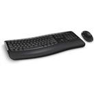 Microsoft Wireless Comfort Desktop 5050 UK QWERTY Keyboard, Black | UK SELLER