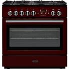 Rangemaster Professional Plus FX PROP90FXDFFCY/C Free Standing Range Cooker in Cranberry / Chrome