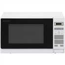 Sharp R220WM Free Standing Microwave Oven in White