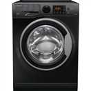 Hotpoint RDG9643KSUKN Free Standing Washer Dryer in Black