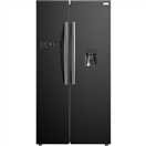 Russell Hobbs RH90FF176B-WD Black American Fridge Freezer + Water Dispenser PFA