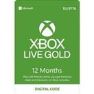 12 Months Xbox Live Gold Membership