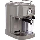 Swan SK22150GRN Retro Espresso Coffee Machine in Grey | Brand new