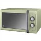 Swan Retro SM22070GN Free Standing Microwave Oven in Green