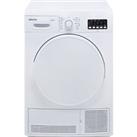 Electra TDC8112W Free Standing Condenser Tumble Dryer in White