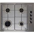 Zanussi ZGNN640X Integrated Gas Hob in Stainless Steel