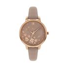 Spirit Ladies Taupe Printed Leather Effect Strap Watch