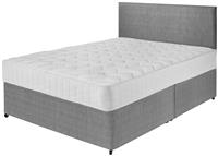 Argos Home Elmdon Kingsize Deep Ortho Divan Bed  Grey
