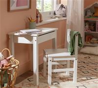 Argos Home Scandinavia Kids Desk & Chair - White