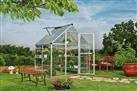 Palram - Canopia Hybrid Greenhouse, Silver, 6x4