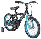 Pedal Pals Street Rider 16 inch Wheel Size Kids Bike - Blue/Black