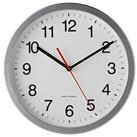 Habitat Radio Controlled Wall Clock - Silver