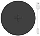 Juice Pad Qi Enabled 10W Wireless Charger - Black