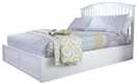 GFW Madrid Ottoman Kingsize Wooden Bed Frame - White