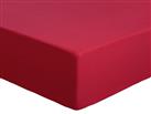 Argos Home Easycare Plain Red Fitted Sheet - Double