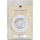 Curtain Wire Kit White