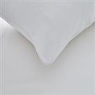 Contoured Memory Foam Pillowcase White