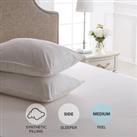 Dorma Full Forever Medium Support Pillow Pair White